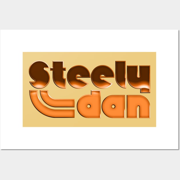 Steely Dan /// Original Retro 70s-Style Design Wall Art by DankFutura